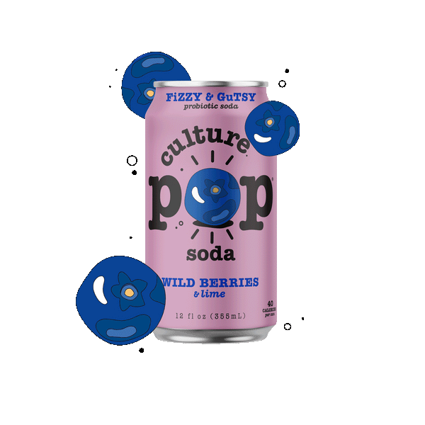 Culture Pop WILD BERRIES & lime soda